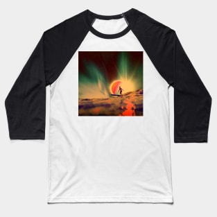 Psychedelic surfing Baseball T-Shirt